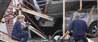 Grannar otrygga efter explosionen