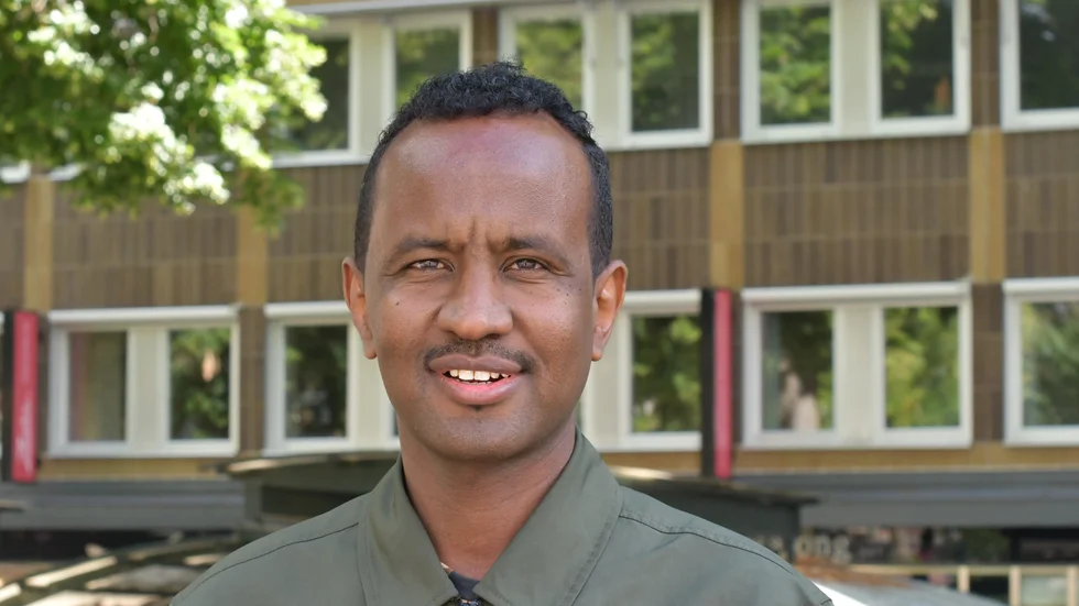 Makahi Ahmed, Linköping: "Jag tycker om Mocca deli. De har god mat och de behandlar folk på bästa sätt. Jag har varit på många restauranger men där är det bäst".