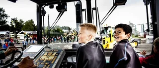 Maffig maskinshow manade många