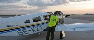 Privatpilot misstänks för människosmuggling