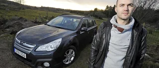 Han kan inte tanka gasbilen där han bor