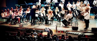 Bara svensk musik under terminens stora konsert