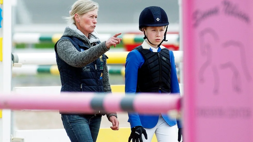 Kajsa Björe är klar för final i Falsterbo.