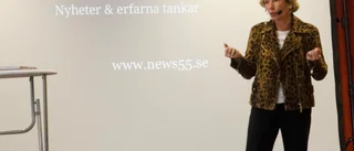 Amelia Adamo lockade storpublik på Seniormässan