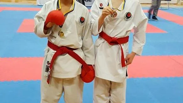Harry Lieu tog guld och Tage Alskog brons för Eskilstuna KK.