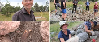 Nu tas krafttag för att knäcka vallens gåtor • ”Om du bara visste vilket jobb vi haft med att köra hit all sten”