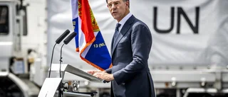 Rutte ber Srebrenicas FN-soldater om ursäkt