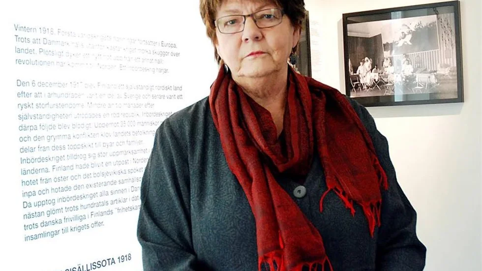 "Det är en mycket bra utställning, som även har kopplingar till Norrbotten", säger Eivy Blomdahl.