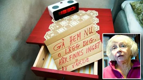 Inbrott hos Vera och Dick Elming