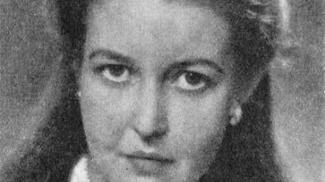 Elsa Forsgren, författarporträtt från tidigt 1950-tal.