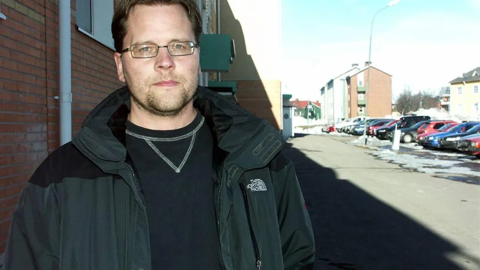 Joakim Sevä ombudsman på Byggnads. Ett av fackförbunden som nu råder sina medlemmar att inte skriva på avtalet. FOTO: Alexander Linder