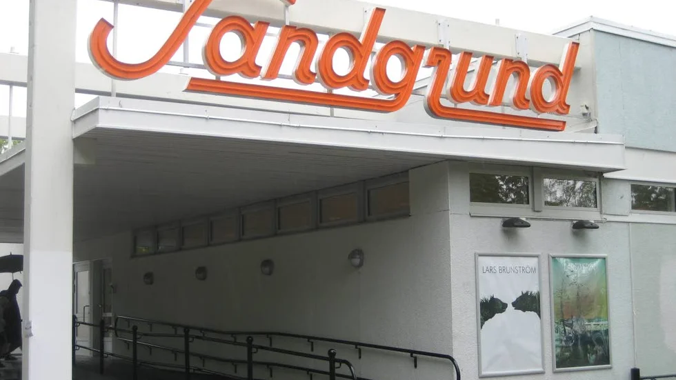 Från att ha varit en dansrestaurang är nu Sandgrund en konsthall.