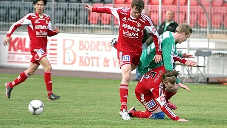 Det tog tvärstopp för målskytten Fred Edström och hans Bodens BK i hemmamatchen mot Skellefteå.