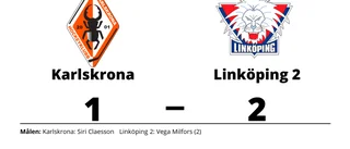 Linköping 2 vann borta mot Karlskrona