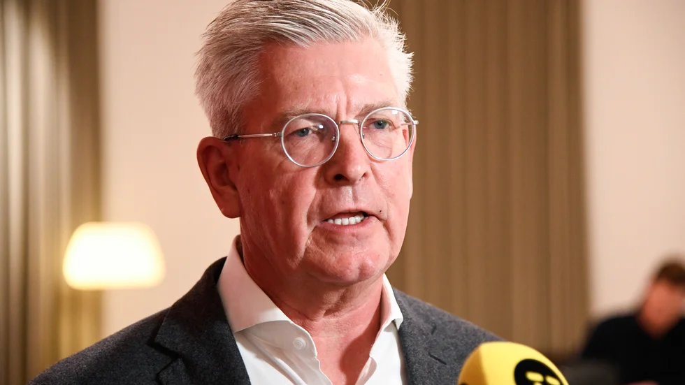 Ericssons vd Börje Ekholm målade upp en osäker bild för andra kvartalet. Arkivbild.