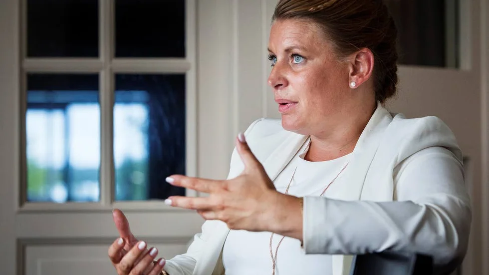 Argumentera. Moderaternas länsordförande Linda Frohm är en av de tre ombuden från Norrbotten på Moderaternas partistämma i Karlstad.