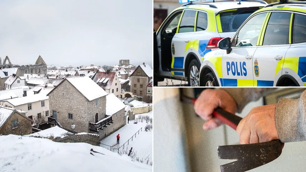 Tidigt på onsdagsmorgonen utsattes en företagslokal i Visby innerstad för ett inbrott.