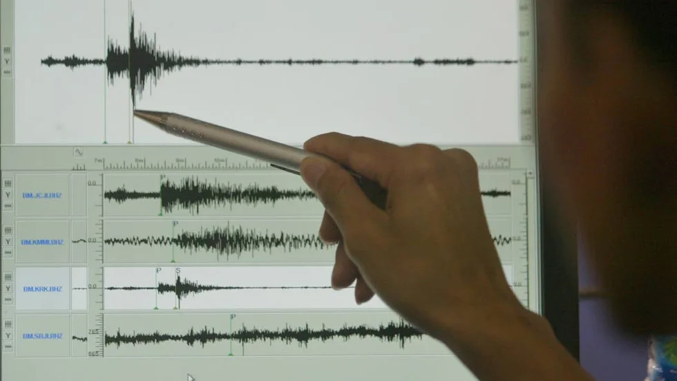 SEISMOGRAF. Rörelser i jordskorpan registreras. I Norrbotten inträffar ofta småskalv. Lördagens skav som mätte 4 på richterskalan är exceptionellt.