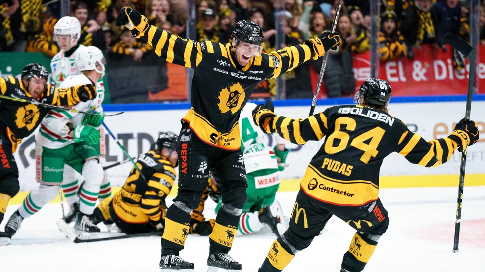 Max Lindholm bröt en 23 matcher lång måltorka när han sköt 3–0 till Skellefteå AIK i den tredje perioden.