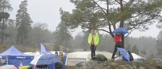 Blött och stormigt under Nyköpingsorienteringen