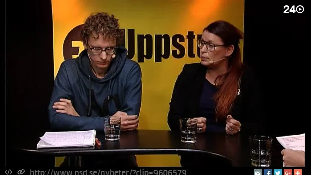 OMÄNSKLIGT ELLER NÖDVÄNDIGT? Kalixpolitikern Linda Frohms parti Modaterna vill ge kommuner möjlighet att stoppa tiggeri på allmän plats, något som kommunpolitikern Jonas Brännberg, (RS) i Luleå reagerade kraftigt mot i debattprogrammet #Uppstuds.