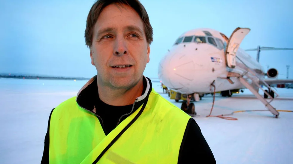 BYTER JOBB. Kiruna airports flygplatschef Peter Salomonsson blir hotelldirektör för Scandic Ferrum i april.