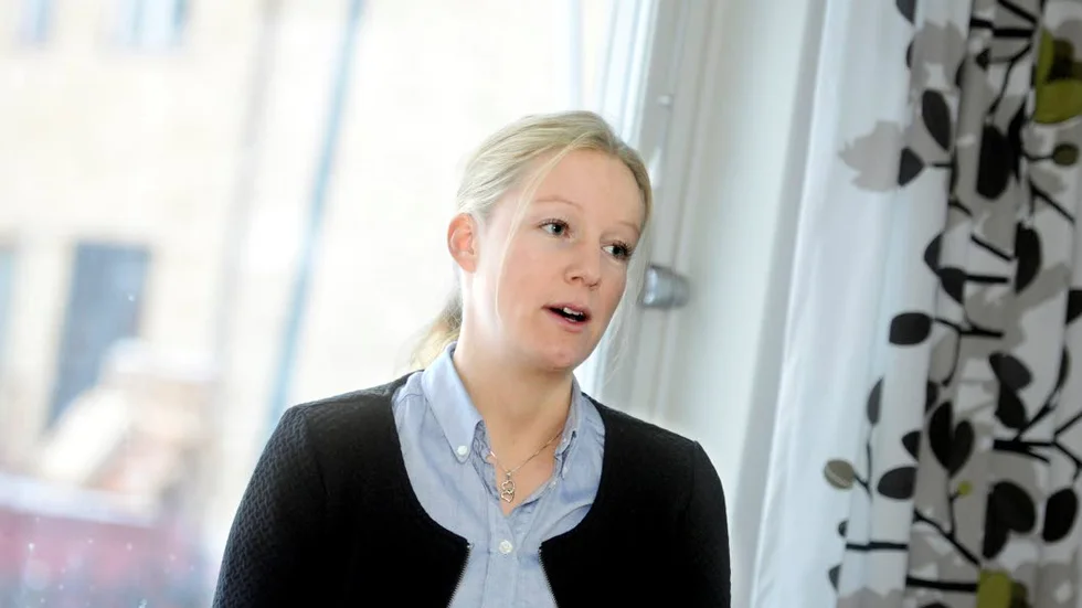 positiv. ”Klart det går att fixa”, säger Astrid Isaksson om 
möjligheterna att vända den negativa trenden i Överkalix.