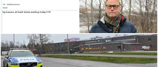 Efter bombhotet i Motala: "Vi kan inte ha personal som bevakar det här konstant"