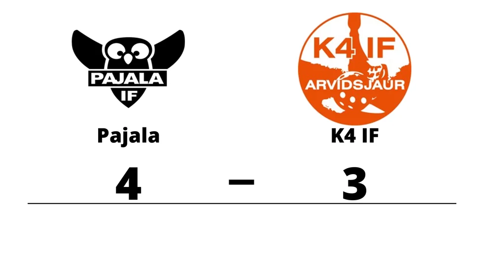 Pajala IF vann mot K4 IF