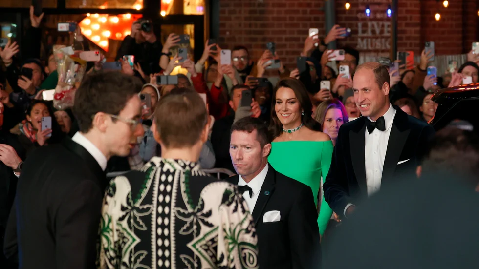 Prins William and Kate anlände till den andra upplagan av Earthshot Prize Awards.