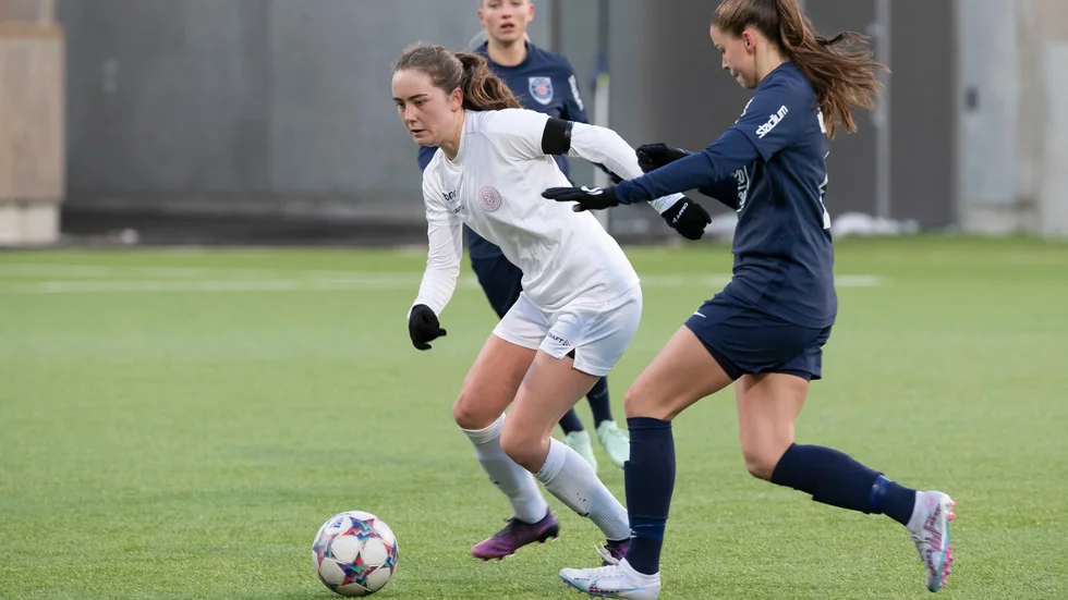 Matilda Kristell skördade stora framgångar på högerkanten. 