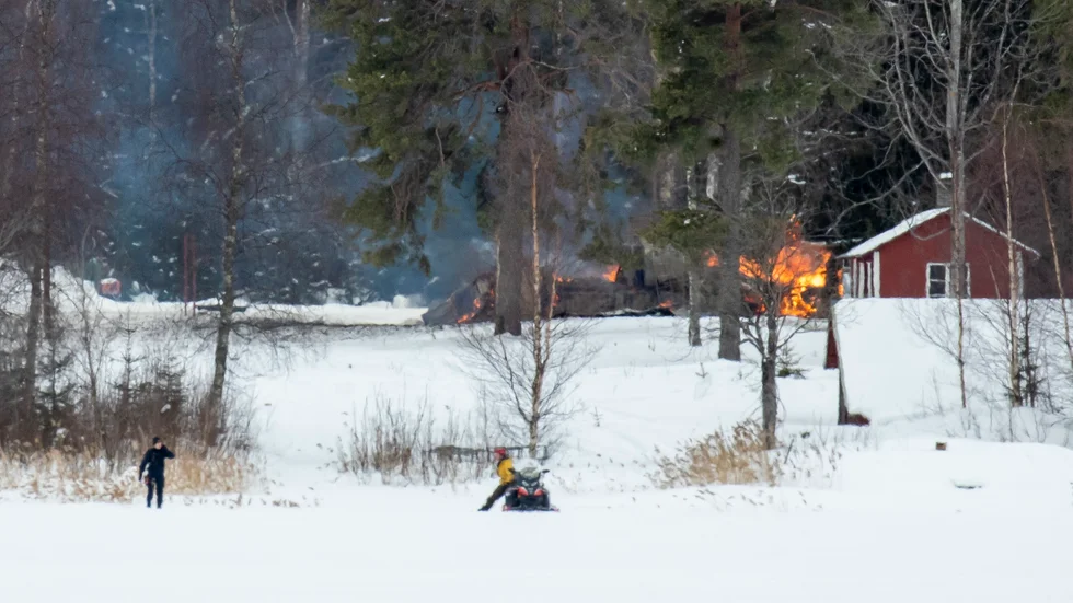 Många frågor kring branden på Granön utanför Luleå har fortfarande inga svar.