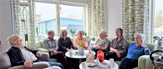 Miljöpartiet besökte Trygghetsboendet  i Visby