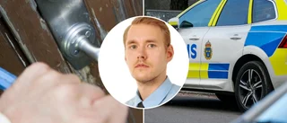 Aggressiv tonåring gripen – försökte ta sig in i bostad