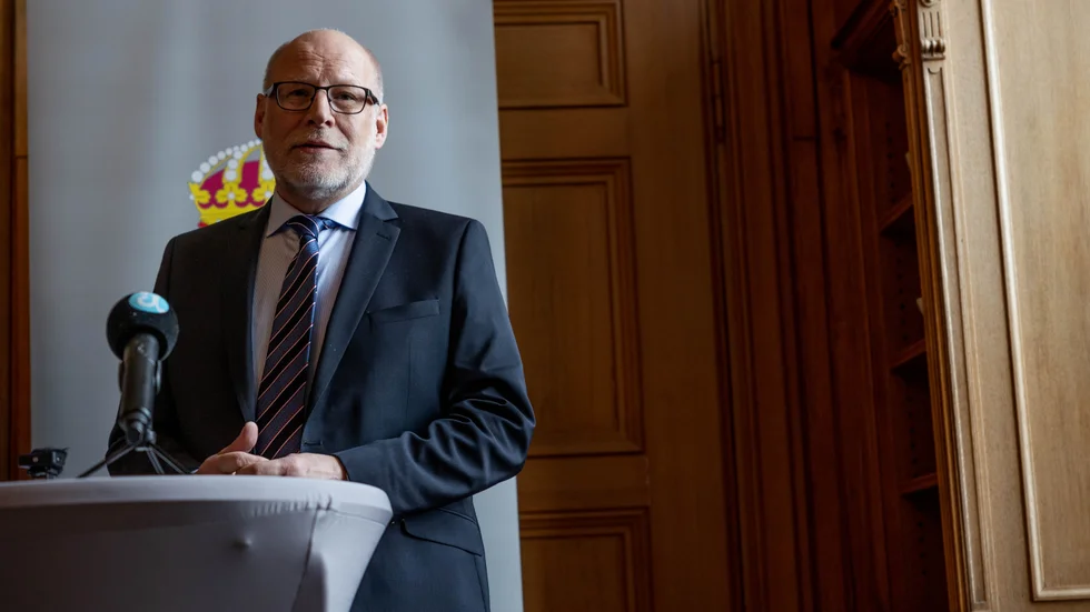 Stefan Attefall presenterades som ny landshövding på en presskonferens på Uppsala slott.