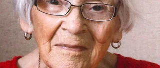 Estrid Nilsson, 95 år