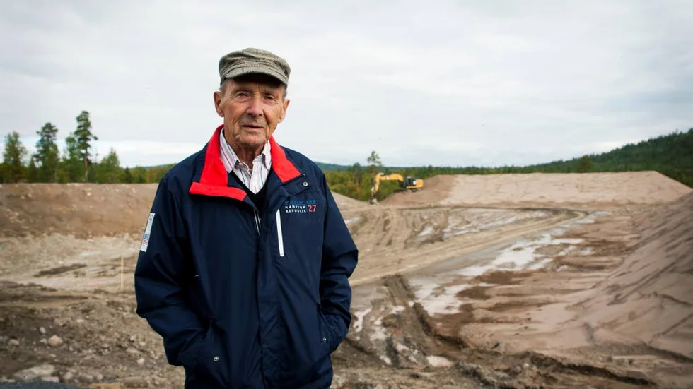 Kurt Edin. Ordförande för Kiruna jakt- och fiskevårdsförening ser fram emot att få fler skjutbanor.
