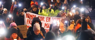 Hundratals Luleåbor slöt upp i manifestation 