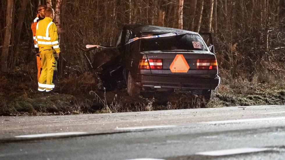 Det har varit många olyckor med A-traktorer de senaste åren. Den här kollisionen inträffade i Skåne förra året.

