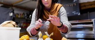 Konditorn Sara vill bygga upp bageri med kafé och bistro på gården • Ger bästa tipsen för att lyckas med julbaket • ”Bakning är inte stress”
