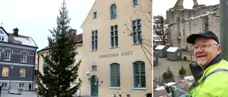 Inte nöjda med granarnas storlek • Efterlyser nu tips • "Vi har fått gå ner flera meter"