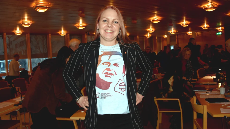 Viktoria Wikström ser fram emot ordförandeskapet i utbildningsnämnden. "Jag ville vara en röst för unga människor" säger hon om vägen in i politiken.