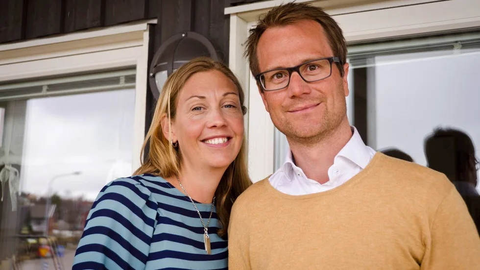 ROSENFORS. Anna och Daniel Rosenfors.