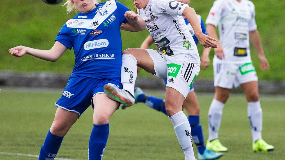 Tuff kamp. Nej, det blev ingen promenadseger för allsvenska Piteå mot Alvik.