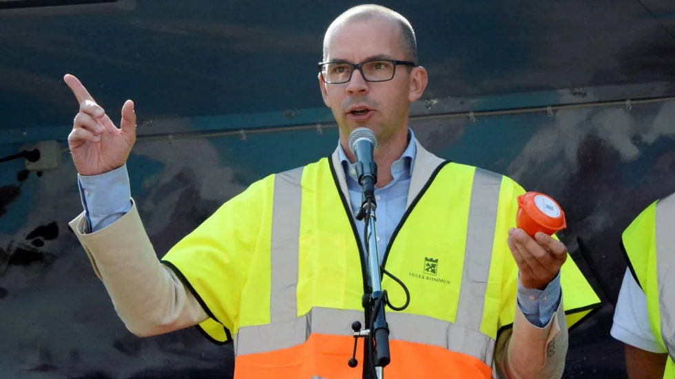 Kommunalråd. Niklas Nordström (S).
