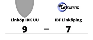 Linköp IBK UU vann mot IBF Linköping på hemmaplan