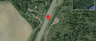Singelolycka på väg 55