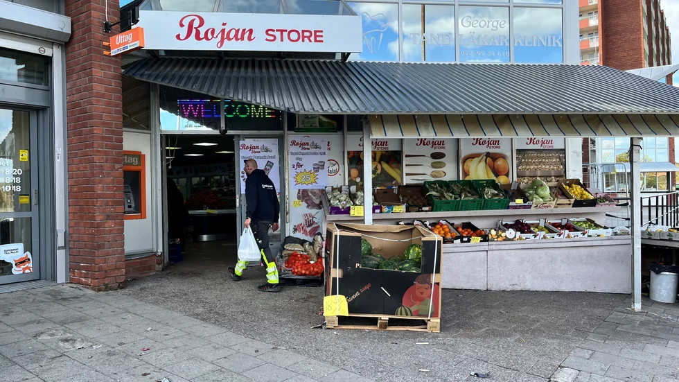 Rojan Food öppnade sin första butik i Årby redan i mars 2022. Den kommer nu läggas ner. 