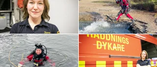 Samantha klar med tuffa utbildning – är nu öns första kvinnliga räddningsdykare • ”Drömt om det här sedan jag blev brandman”