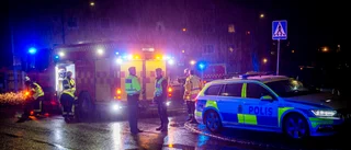 Bilar i krock – flera räddningsfordon till Esplanaden